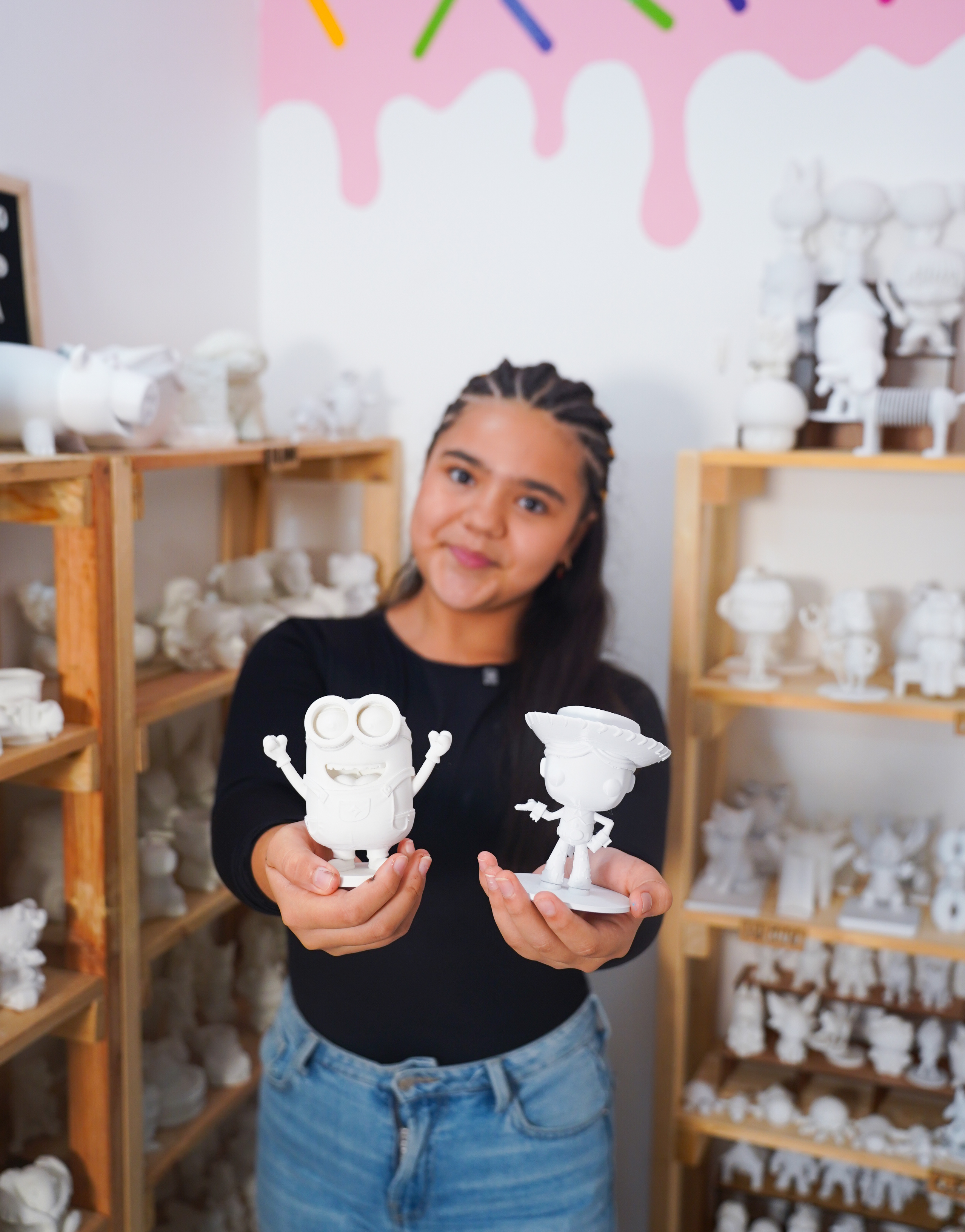 Gran variedad de figuras de cerámica para elegir